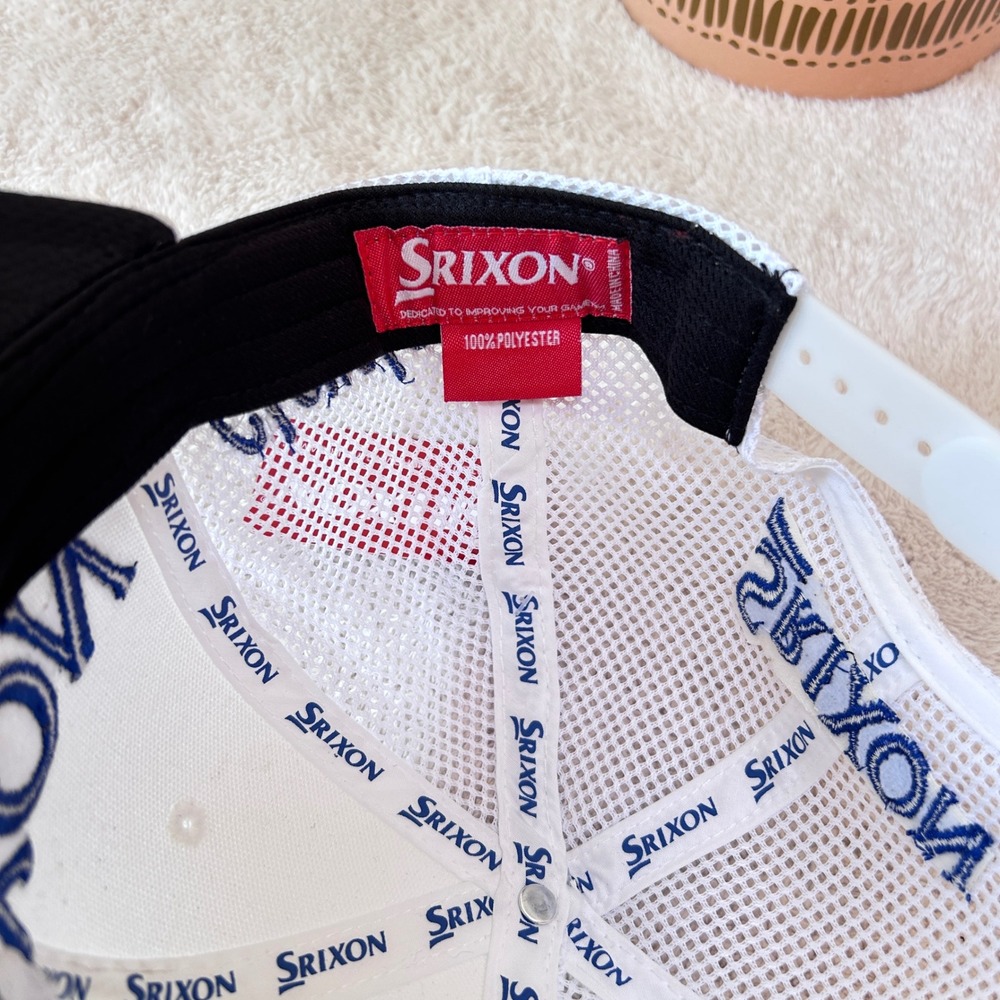 Srixon Tour Original Trucker Cap White Royal Blue Cleveland Golf Hat 11203378 - Picture 8 of 8
